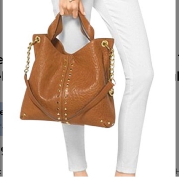 Michael Kors Astor Uptown Studded Large Hobo Bag - Picture 12 of 12